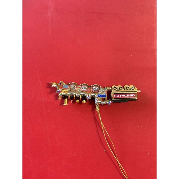 White House Histocial Christmas Ornament 2014 Christmas Train No Box - Picture 5 of 5